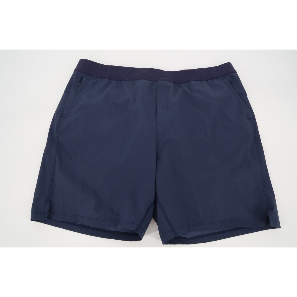 Public Rec Shorts Men's 42 Flex Performance‎ Navy Lightweight Workday 7" Inseam